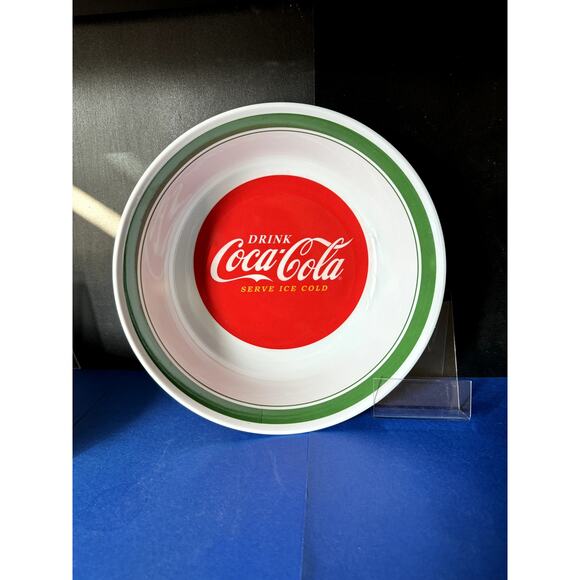 Vintage Coca-Cola (2) Serving Platter Trays & (4) Serving Bowls (plastic) - Picture 6 of 16